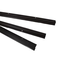 Vinyl Door Jamb With Adjustable Spring Action 36"-Brown