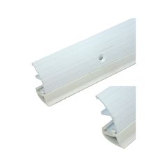 Vinyl Bumper Door Threshold With Vinyl Insert 36"-Brown