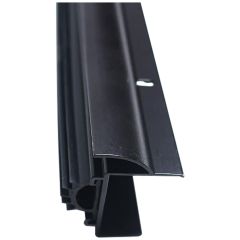 Vinyl Foam & Drip Edge Door Bottom 36"-Black