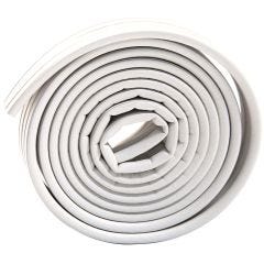 Premium Rubber Foam Tape Square Profile-White