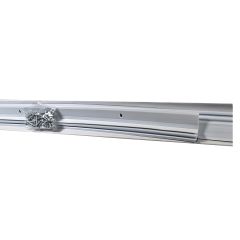 Magnetic Polymer Door Jamb With Corner Seal 37"-White