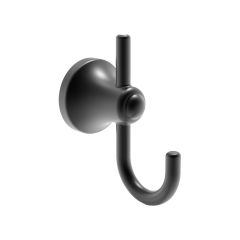 Laia Double Robe Hook Matte Black