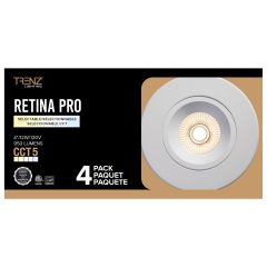 4" ThinLED RECSD Gimbal Fixture White CCT Switch-4/Pack
