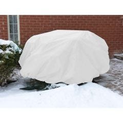 12' Diameter Universal Fit Winter Cover-White
