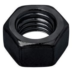 Exterior Black Coated Hex Nut 1/4-20