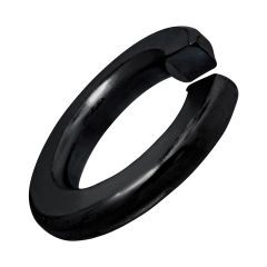 Exterior Black Coated Lock Washer 1/2