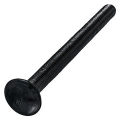 Exterior Black Coated Carriage Bolt 3/8" x 5"
