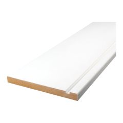 1/2" x 5" x 8' MDF Primed Baseboard