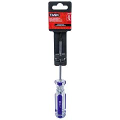 T8 Torx 4" Elite Acetate Hard Grip Screwdriver-1/Pack