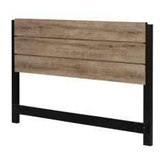 Munich Full/Queen Industrial Headboard W Oak And Matte Black