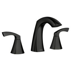 Lindor Widespread 2-Handle Lavatory Faucet-Matte Black