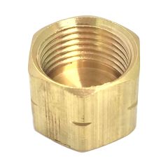 3/8" No-Lead Brass Compression Cap