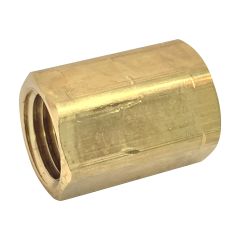 3/4" x 3/4" No-Lead Red Brass Coupling FIP x FIP