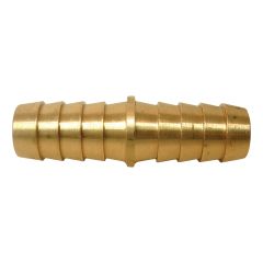 5/8" x 5/8" No-Lead Brass Hose Barb Splicer