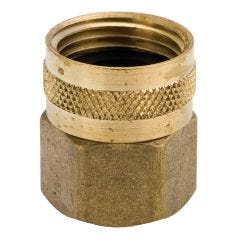 3/4" x 3/4" No-Lead Brass Swivel Adapter FHT x FIP