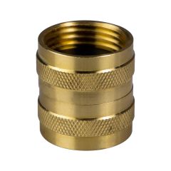 3/4" x 3/4" No-Lead Brass Swivel Adapter FHT x FHT
