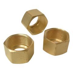 5/16" No-Lead Brass Compression Nut