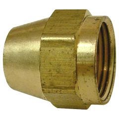 1/2" Leaded Brass Rod Nut Flare