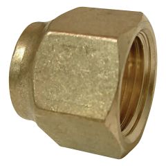 1/2" Leaded Brass Forged Flare Nut