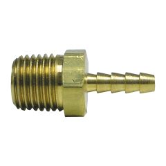1/2" x 3/8" No-Lead Brass Adapter Brab x MIP