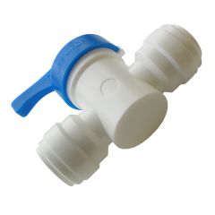 3/8" x 3/8" Polypropylene Push-Fit Straight Valve