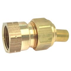 3/8" x 3/8" No-Lead Brass Adapter Ander-Lign x FIP