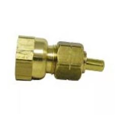3/8" x 1/2" No-Lead Brass Adapter Ander-Lign x FIP