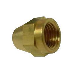 3/8" Leaded Brass Short Rod Flare Nut