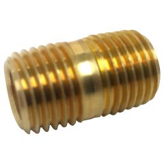 3/8" x 1-1/2" No-Lead Brass Pipe Nipple MIP