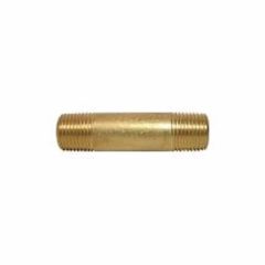 1/2" x 2" No-Lead Brass Pipe Nipple MIP