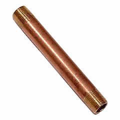 3/4" x 1-1/2" No-Lead Brass Pipe Nipple MIP
