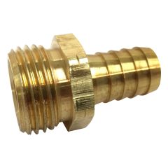 3/4" x 1/2" No-Lead Brass Adapter MHT x Barb