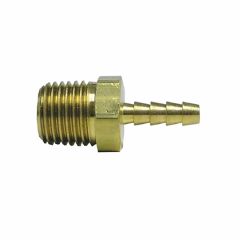 3/8" x 1/2" No-Lead Brass Adapter Compression x MIP