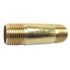 3/4" x 2" No-Lead Brass Pipe Nipple MIP