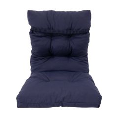 High Back Cushion-Navy