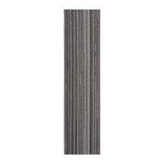 10" x 40" Graphite Stratton U-Tile Modular Carpet Tile 21.53