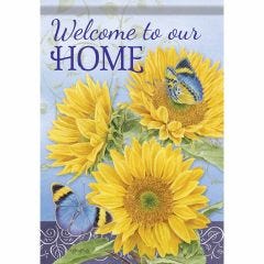 Sweet Sunflowers Durasoft Large Flag