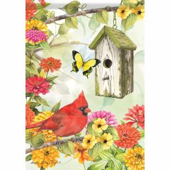Cardinal Birdsong  Durasoft Large Flag