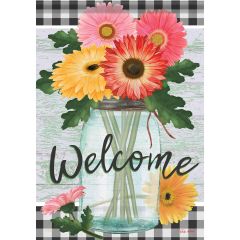 Floral Jar Garden Durasoft Flag