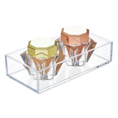 Clarity Cosmetic Organizer 4 x 8 x 2