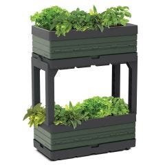 Modular 2 Piece Garden Bed-Green