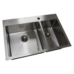 Stainless Steel Handmade 1.75 Bowl Sink