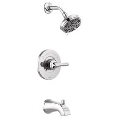 Becker Tub And Shower Faucet-Chrome