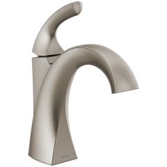Downing Single Handle Lavatory Faucet-Brushed Nickel