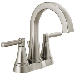 Becker 2-Handle Lavatory Faucet-Brushed Nickel