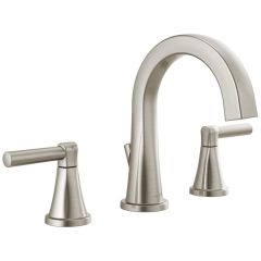Becker Widespread Lavatory Faucet-Brushed Nickel