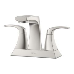 Karci 2-Handle Lavatory Faucet-Brushed Nickel