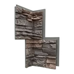 GenStone Coffee Stacked Stone Inside Corner 2.82SF