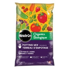 Miracle-Gro Organic Mix - Vegetables And Herbs 28.3L