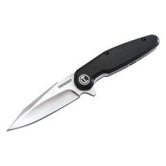 3-1/2" Harpoon Blade Composite Handle Pocket Knife-Black
